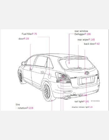 toyota mark x zio 2011 2012 2013 owners manual